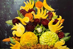 Garden of Harmony Carving Display